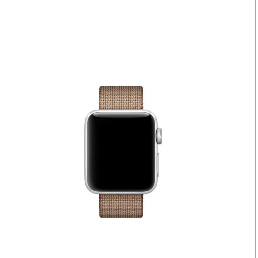 NWT Apple watch band toasted coffee/caramel